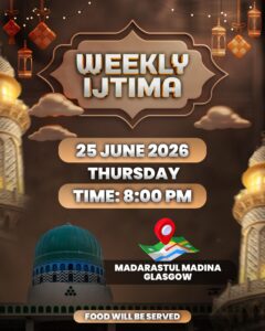 Weekly Ijtima